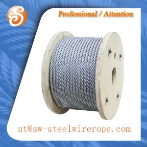 Galv. 6X19+FC Line'iga kontakteeritud Sandline'i terastross tõstemasina jaoks